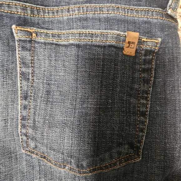Joe's Jeans Dark Blue Rolled Hem Shorts - Picture 8 of 9